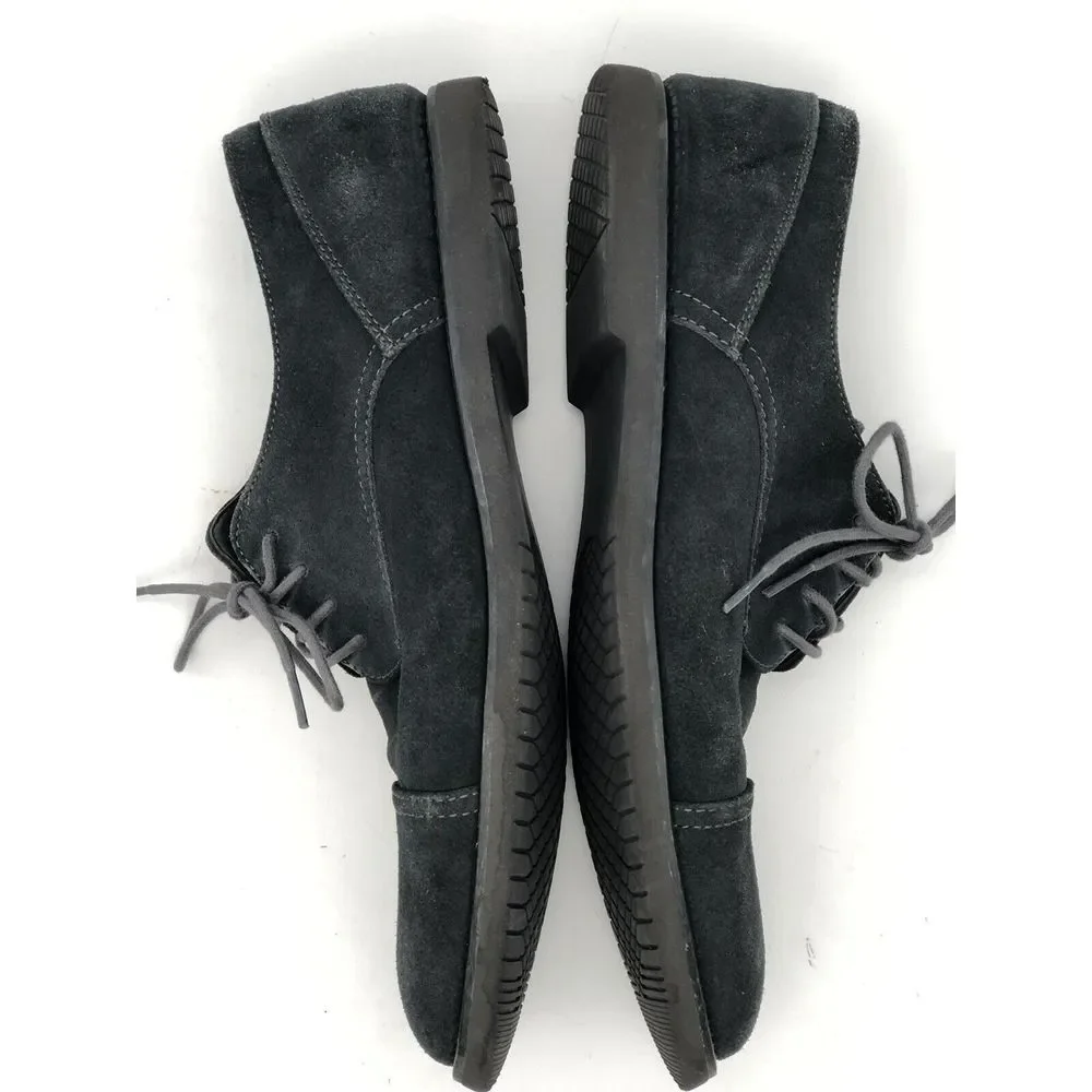 Calvin Klein Men's Casual Shoes Gray Suede Cap Toe Oxfords US Size‎ 11 EU 44